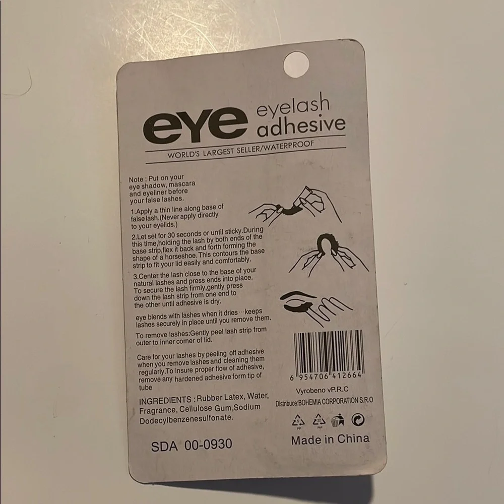 N/A eyelash adhesive
